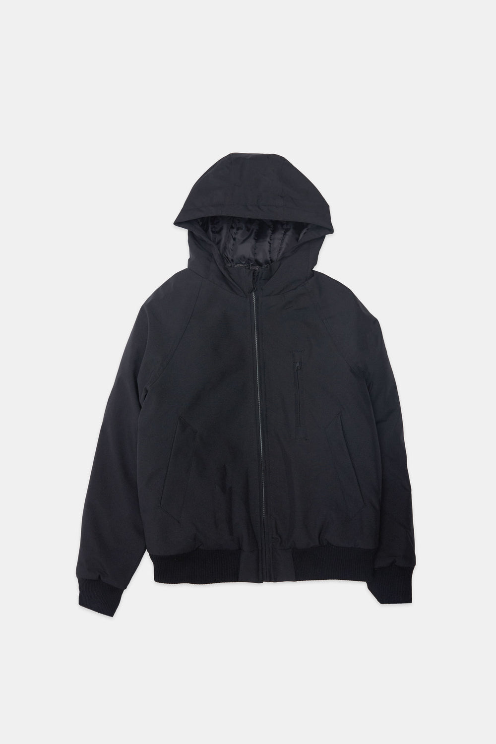 Youth Hooded Raglan Bomber Jacket Youth Hooded Raglan Bomber Jacket