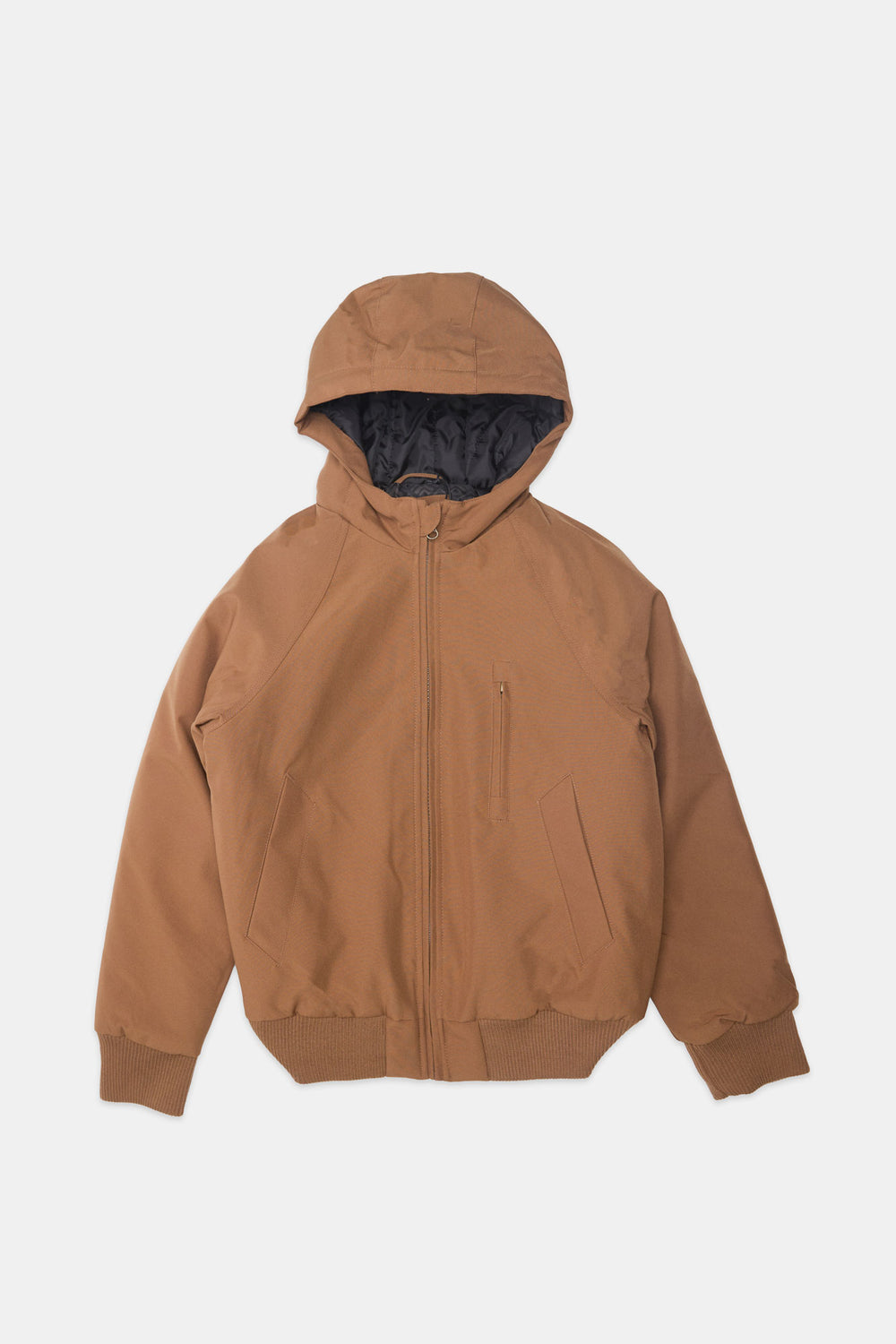 Youth Hooded Raglan Bomber Jacket Youth Hooded Raglan Bomber Jacket