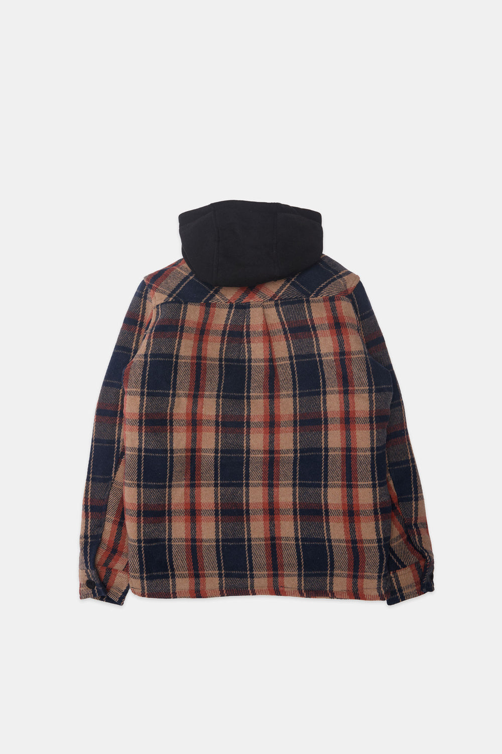 Youth Lined Flannel Hooded Shacket Youth Lined Flannel Hooded Shacket
