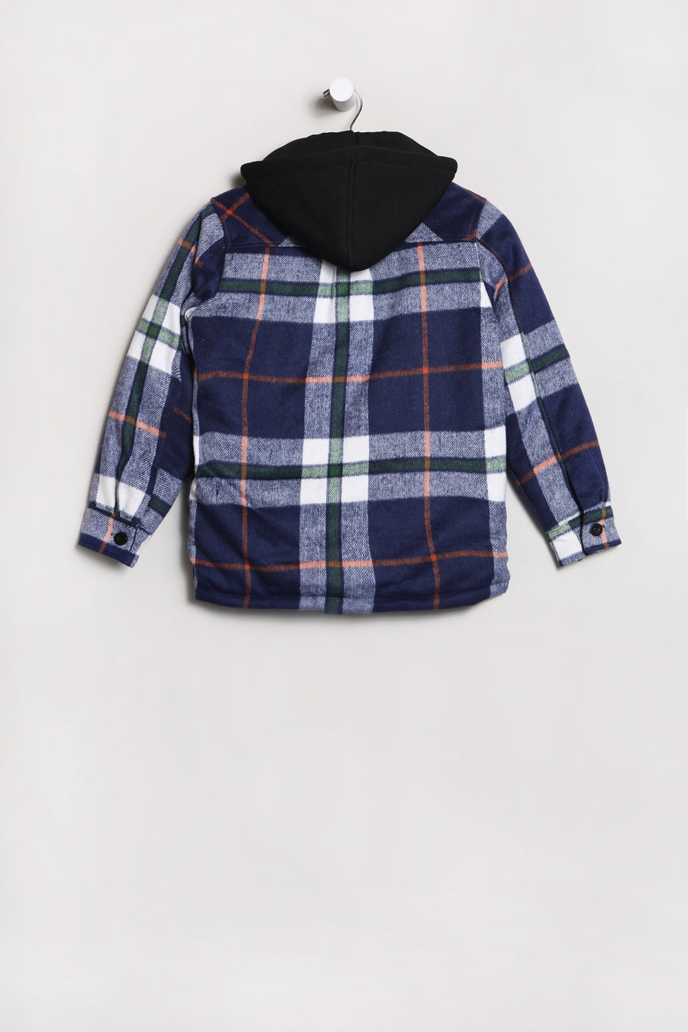 West49 Youth Lined Flannel Shacket Blue