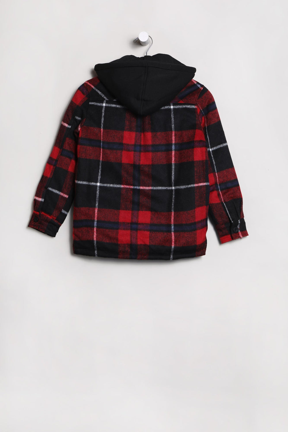 West49 Youth Lined Flannel Shacket Red