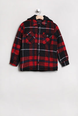 West49 Youth Lined Flannel Shacket