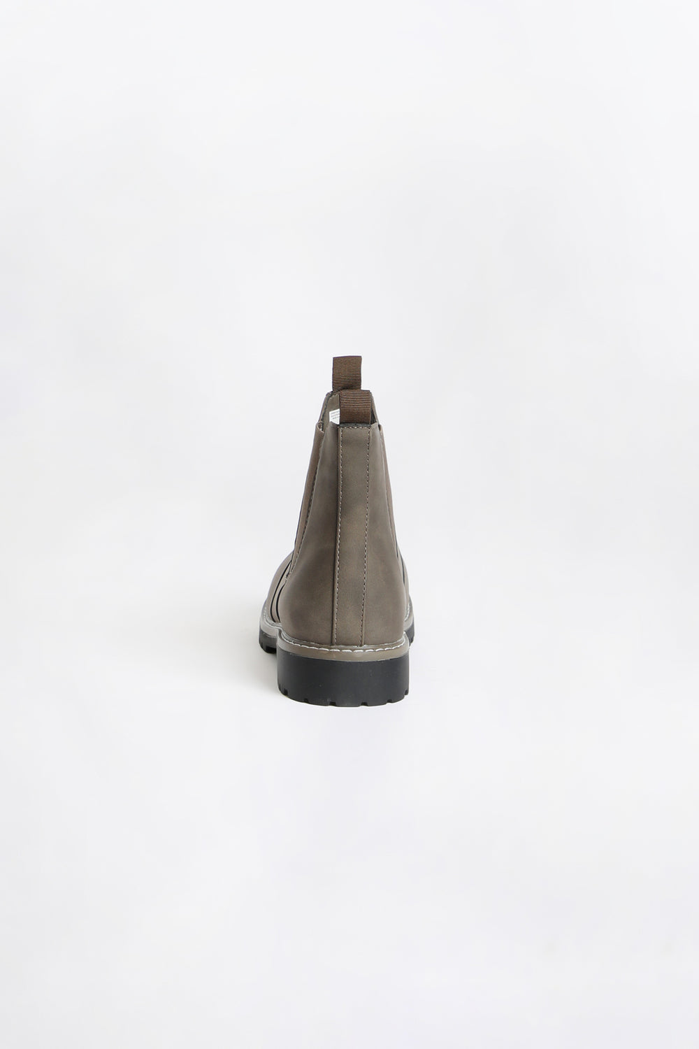 Youth Faux Fur Lined Chelsea Boots Brown