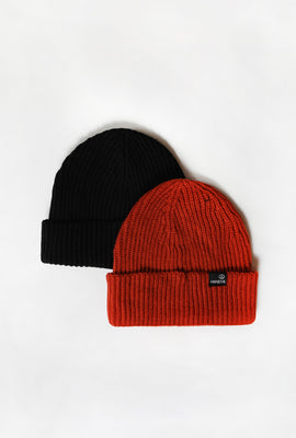 Amnesia Youth Solid Beanie 2-Pack
