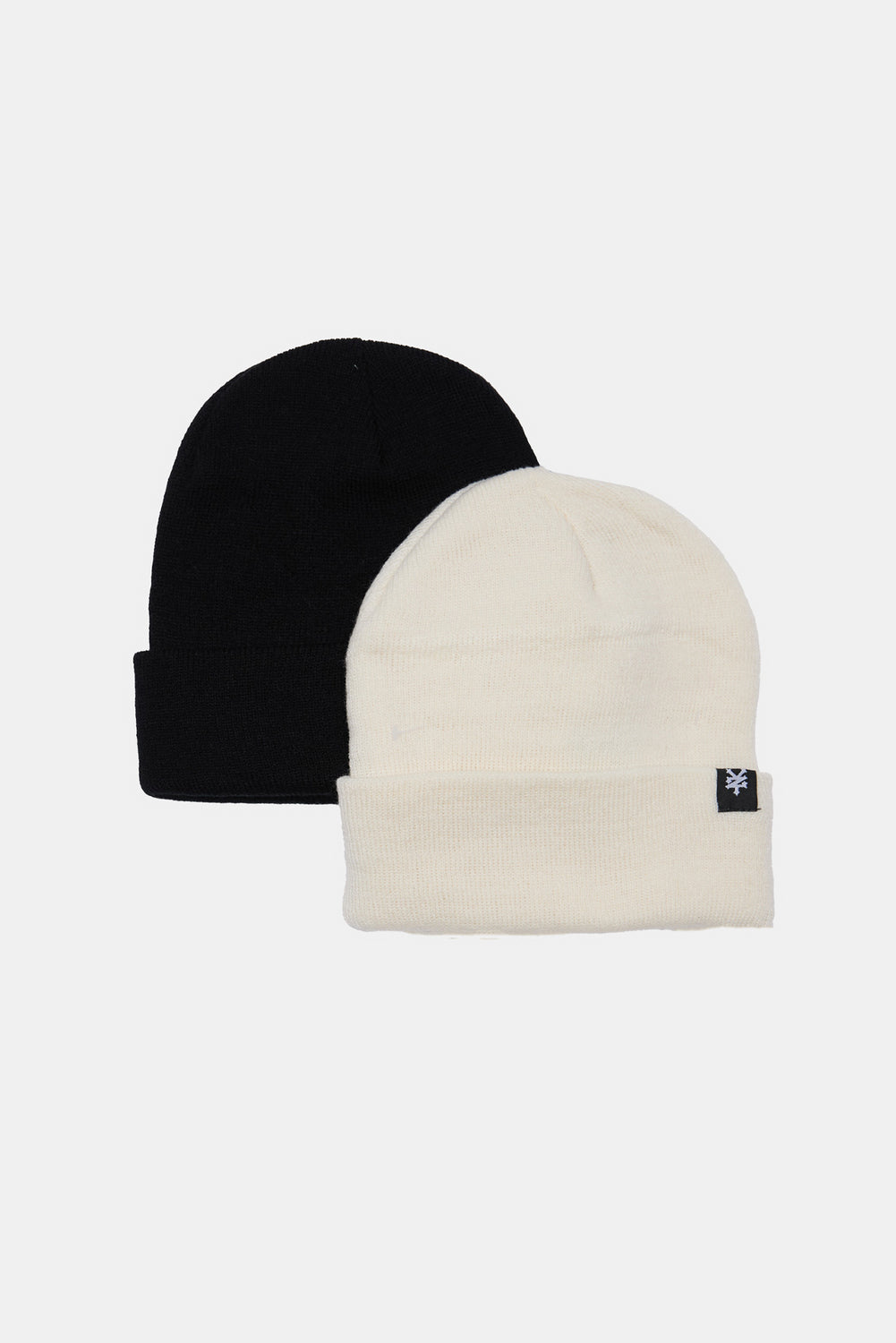 Zoo York Youth Foldup Beanie 2-Pack Zoo York Youth Foldup Beanie 2-Pack