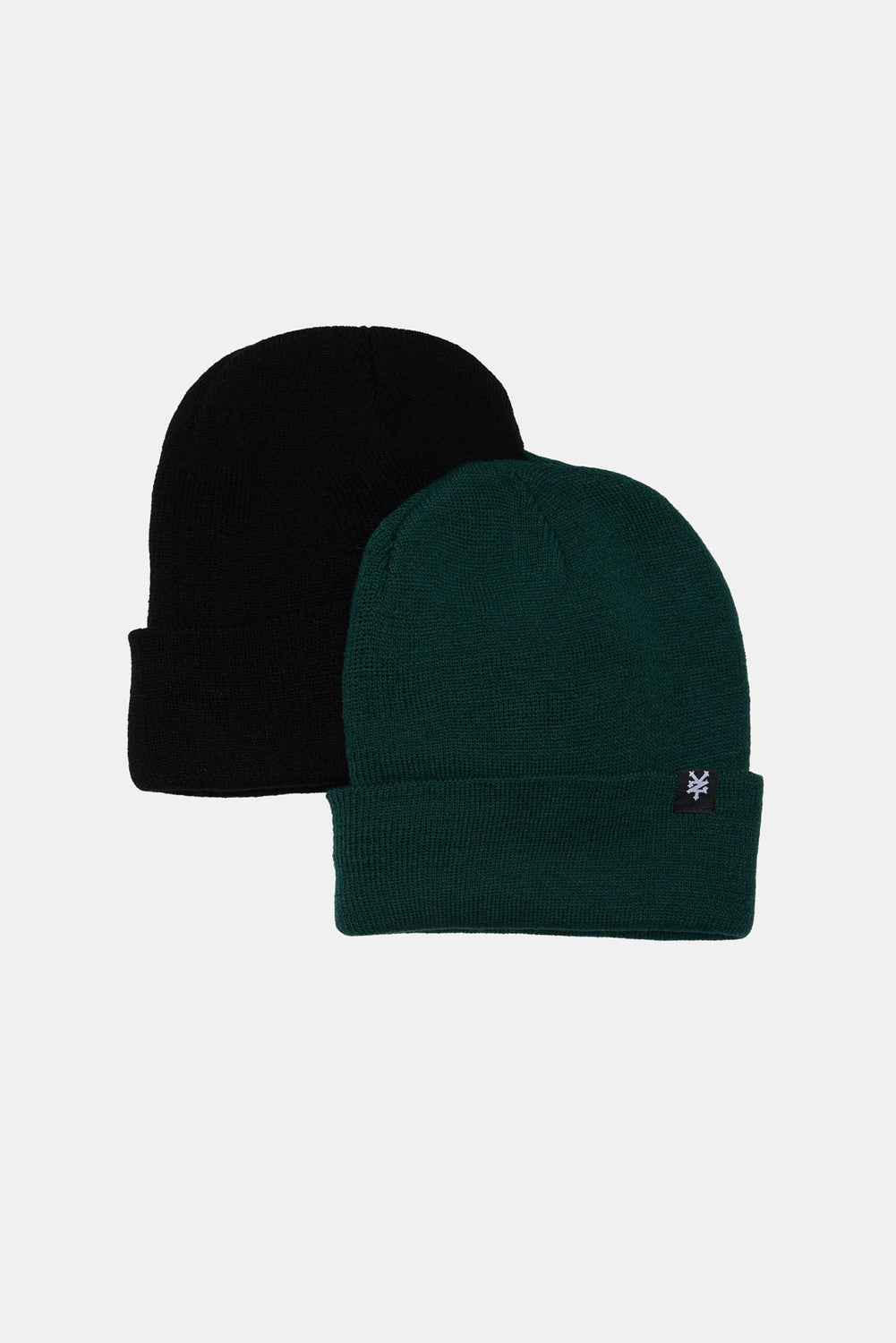 Zoo York Youth Foldup Beanie 2-Pack Zoo York Youth Foldup Beanie 2-Pack