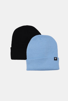 Zoo York Youth Foldup Beanie 2-Pack