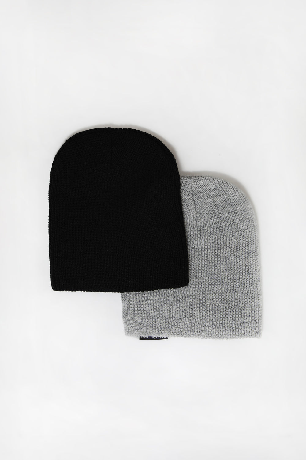 Zoo York Youth Slouch Beanie 2-Pack Heather Grey