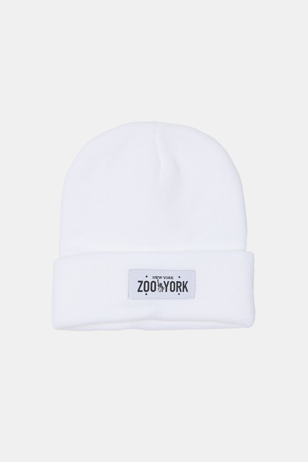 Zoo York Youth Woven Patch Foldup Beanie Zoo York Youth Woven Patch Foldup Beanie