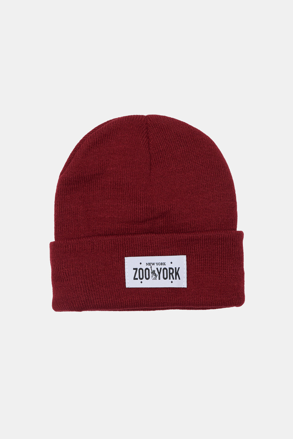 Zoo York Youth Woven Patch Foldup Beanie Zoo York Youth Woven Patch Foldup Beanie