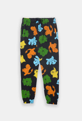 Jogger en molleton imprimé Pokémon junior