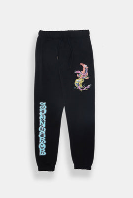 Jogger en molleton imprimé SpongeBob et Patrick junior