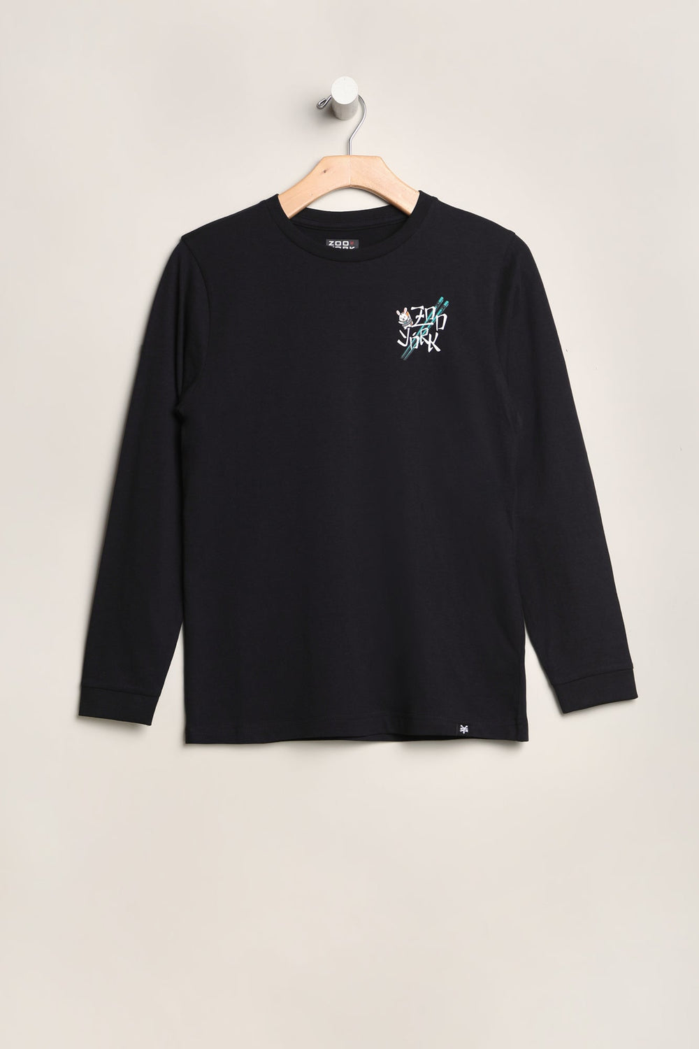 Zoo York Youth Sushi Long Sleeve Top Black