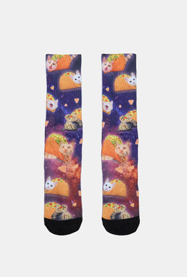 Zoo York Youth Printed Crew Socks