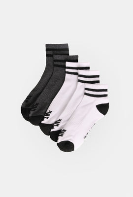 Zoo York Youth 5-Pack Athletic Ankle Socks