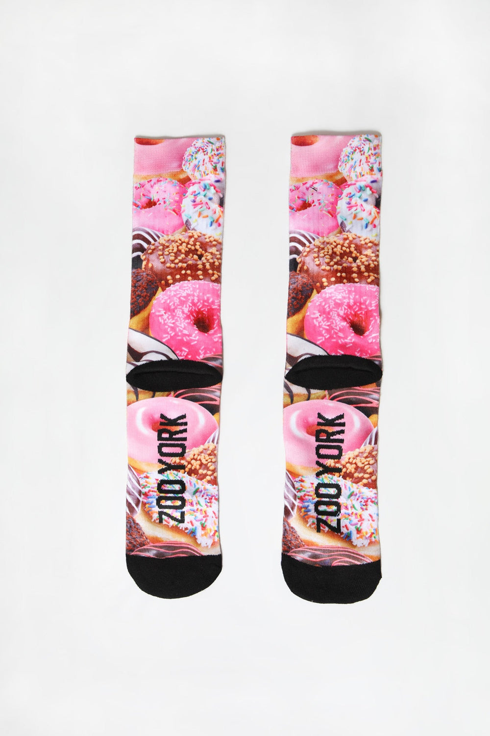 Chaussettes Imprimé Beignes Zoo York Junior Rose