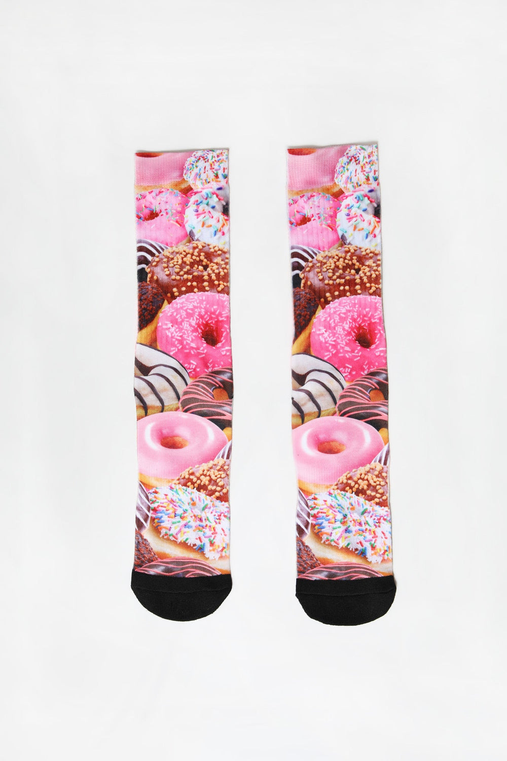 Chaussettes Imprimé Beignes Zoo York Junior Rose