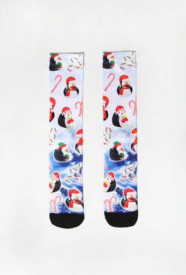 Zoo York Youth Candy Canes & Duckies Crew Socks