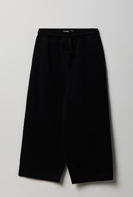Pantalon en molleton à coupe baril junior