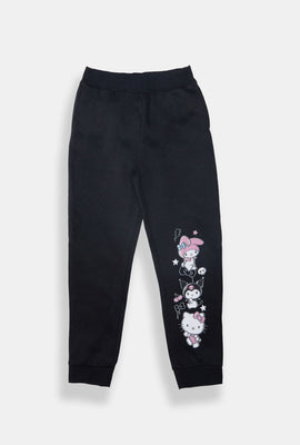 Girls Hello Kitty & Friends Fleece Jogger
