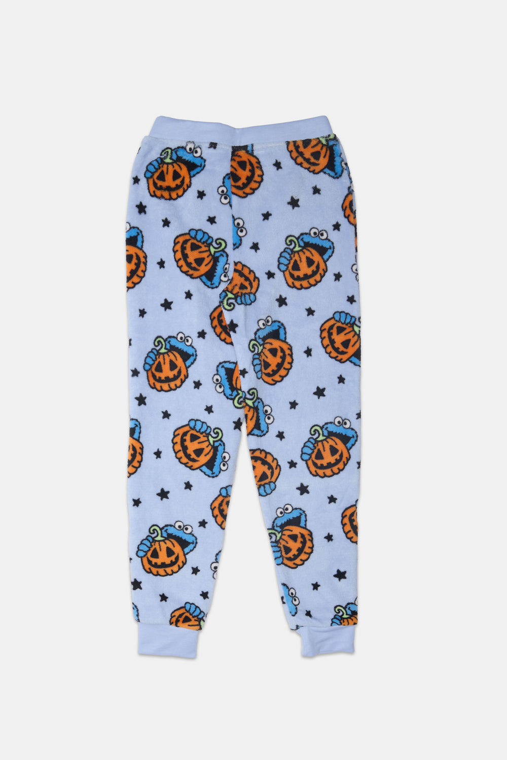 Girls Cookie Monster Pumpkin Plush Pajama Pant Girls Cookie Monster Pumpkin Plush Pajama Pant