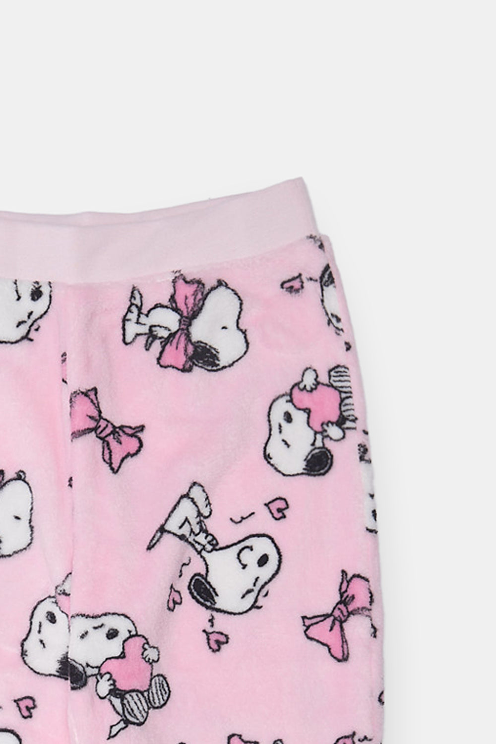 Girls Snoopy Hearts Plush Pajama Pant Girls Snoopy Hearts Plush Pajama Pant