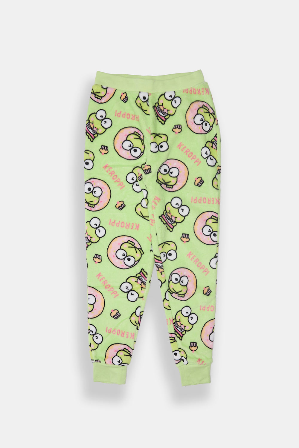 Pantalon de pyjama en peluche Keroppi fille Pantalon de pyjama en peluche Keroppi fille - West49