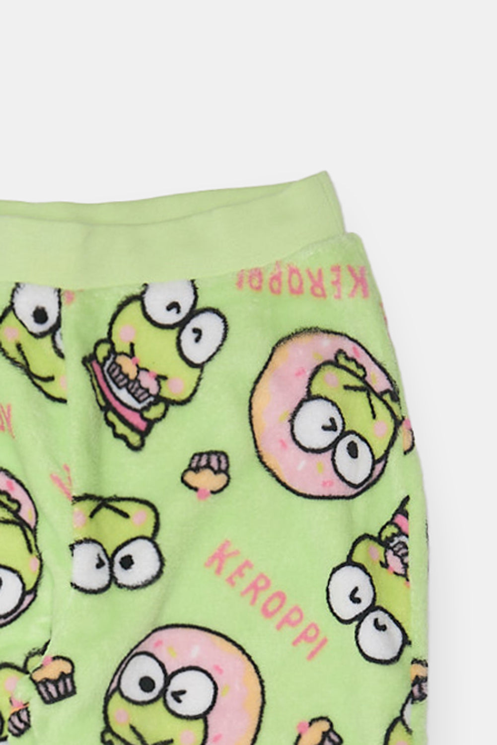 Pantalon de pyjama en peluche Keroppi fille Pantalon de pyjama en peluche Keroppi fille - West49