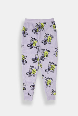 Girls Shrek Plush Pajama Pant