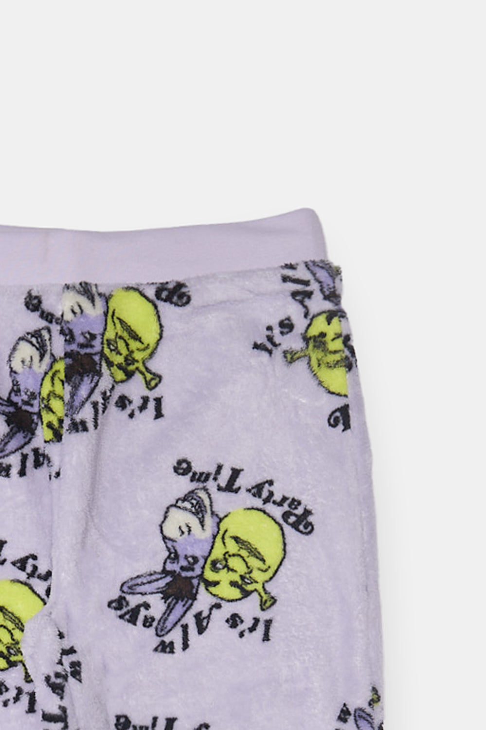 Pantalon de pyjama en peluche Shrek fille Pantalon de pyjama en peluche Shrek fille