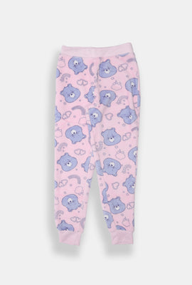 Girls Care Bears Plush Pajama Pant