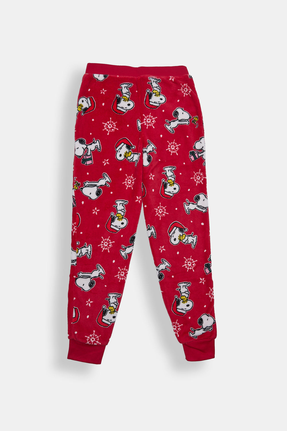 Pantalon de pyjama en peluche flocon de neige Snoopy fille Pantalon de pyjama en peluche flocon de neige Snoopy fille