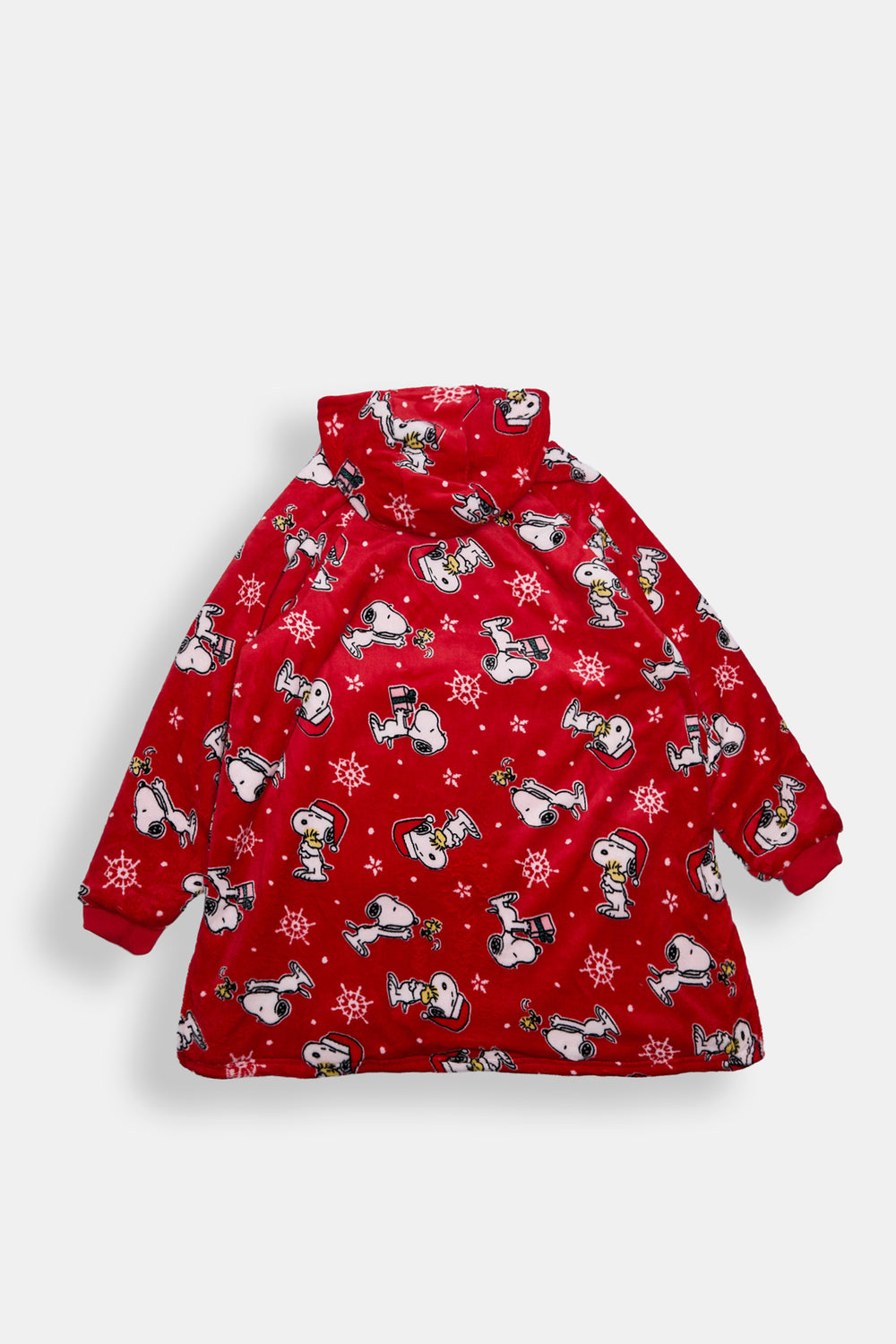Haut à capuchon couverture motif d'hiver Snoopy fille Haut à capuchon couverture motif d'hiver Snoopy fille