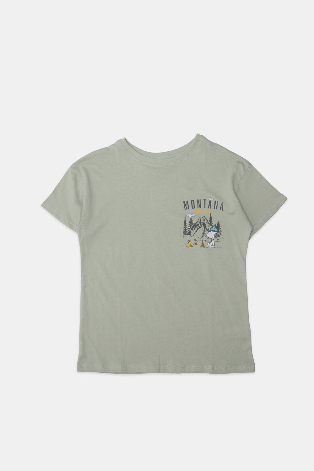 T-shirt imprimé Camp Snoopy Montana fille T-shirt imprimé Camp Snoopy Montana fille