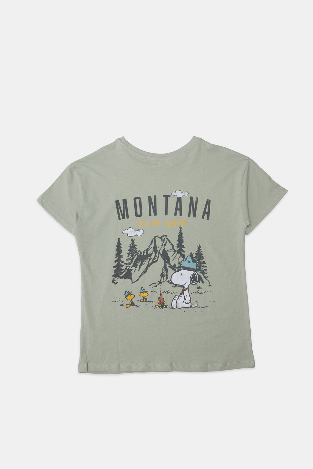 T-shirt imprimé Camp Snoopy Montana fille T-shirt imprimé Camp Snoopy Montana fille