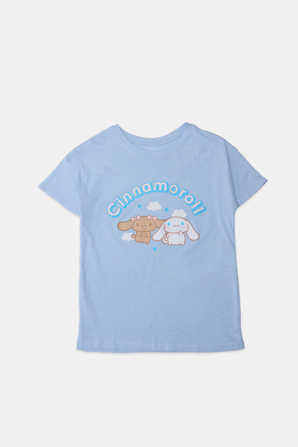 T-shirt imprimé nuages Cinnamoroll fille T-shirt imprimé nuages Cinnamoroll fille