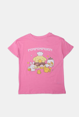T-shirt imprimé Pompompurin fille