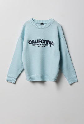 Youth City Graphic Boxy Sweater