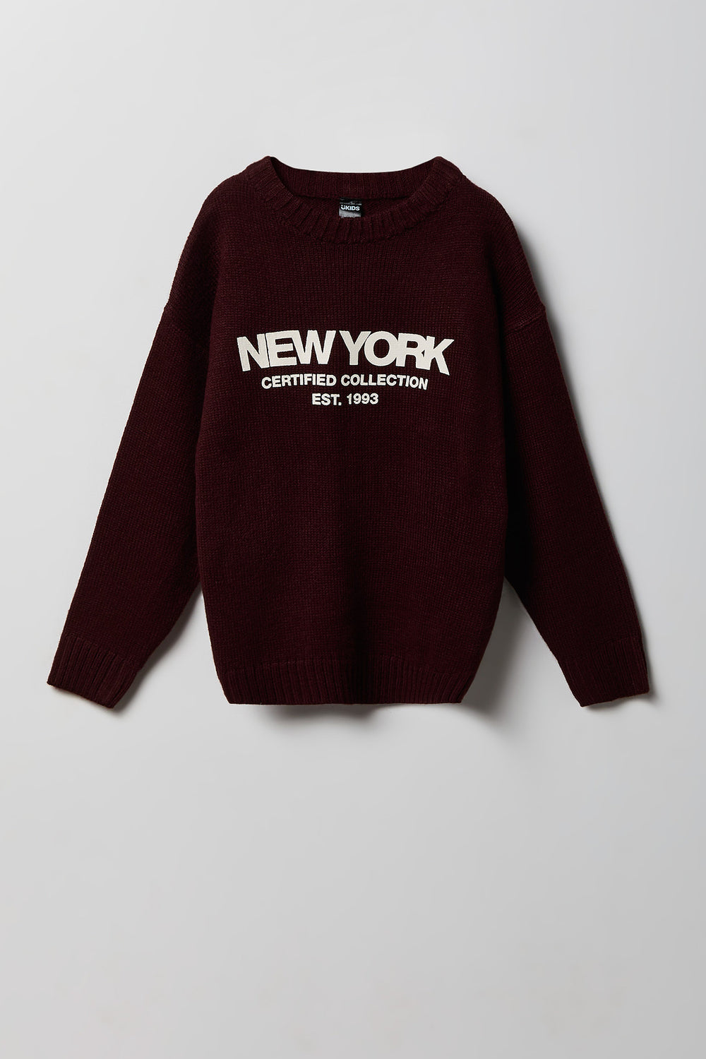 Youth City Graphic Boxy Sweater Youth City Graphic Boxy Sweater