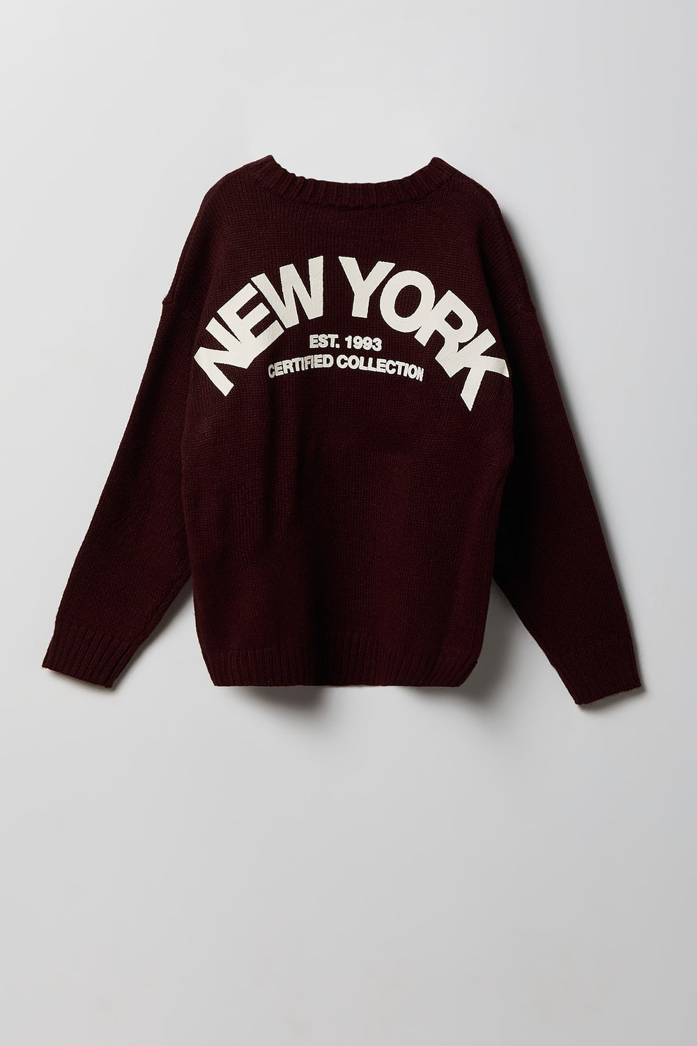 Youth City Graphic Boxy Sweater Youth City Graphic Boxy Sweater