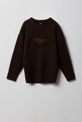 Youth Embroidered Sweater