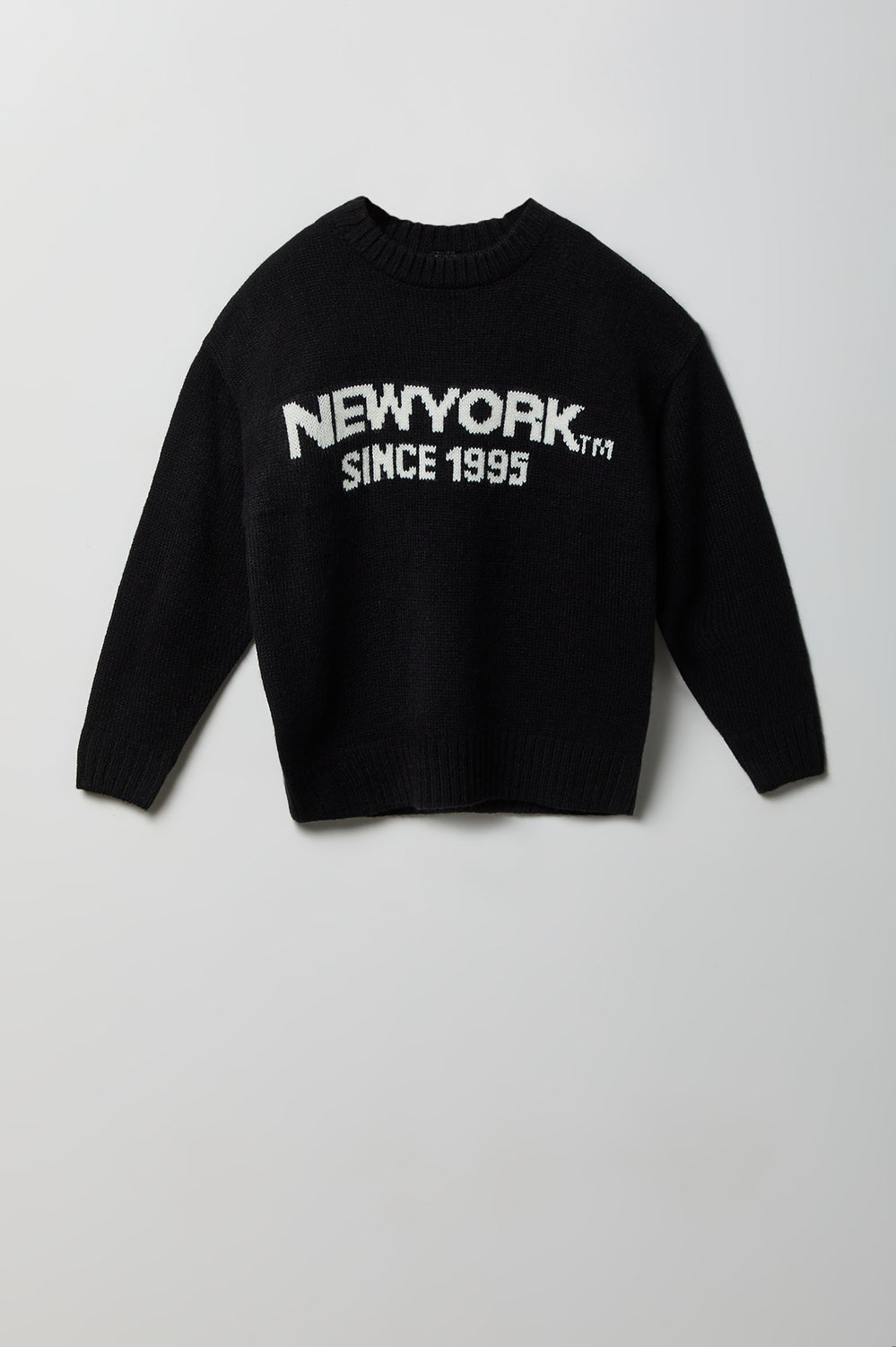 Youth Jacquard Knit Sweater Youth Jacquard Knit Sweater