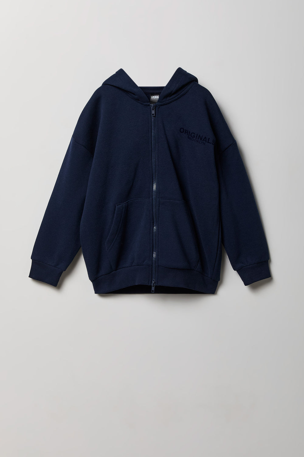 Youth Luxe Fleece Zip-Up Hoodie Youth Luxe Fleece Zip-Up Hoodie