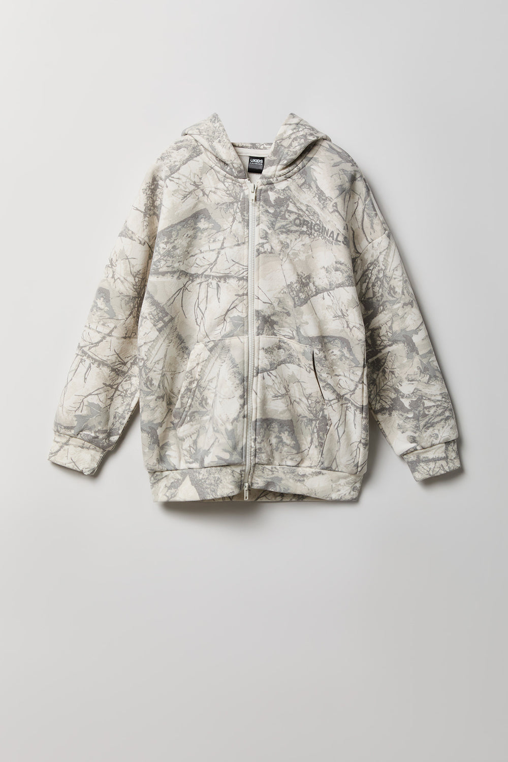 Youth Luxe Fleece Zip-Up Hoodie Youth Luxe Fleece Zip-Up Hoodie