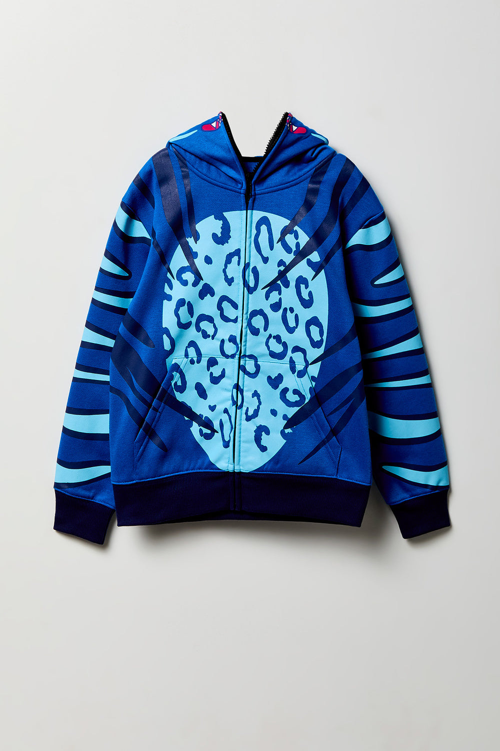 Youth Cat Peeper Zip-Up Hoodie Youth Cat Peeper Zip-Up Hoodie