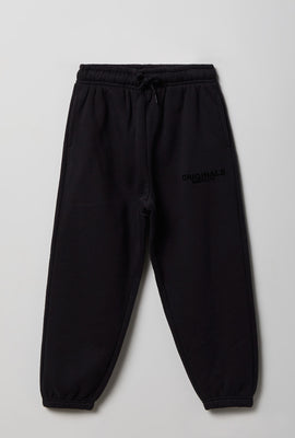 Jogger en molleton classique junior