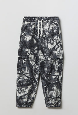 Jogger en molleton cargo junior