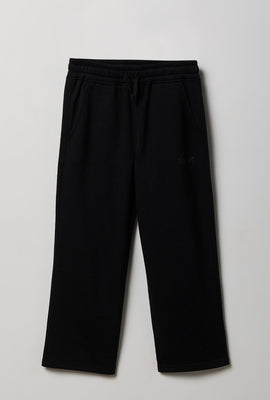 Pantalon en molleton à graphique ton sur ton junior
