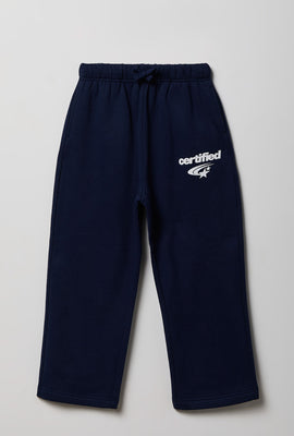 Pantalon en molleton imprimé junior
