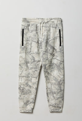 Jogger en molleton à poches zippées junior
